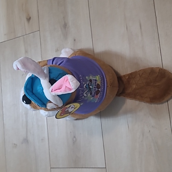 Buc-ee's 2023 Easter Beaver Tie-Dye Bunny 12" Plush - Picture 6 of 10